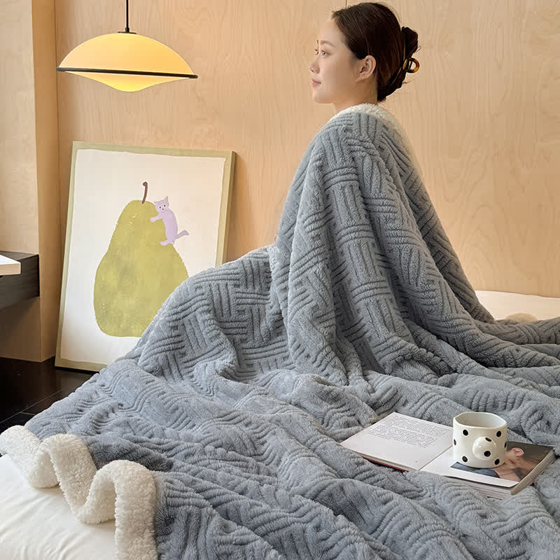 Fleece Throw Blanket | Soft Microfiber | Multiple Sizes