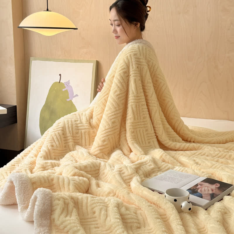 Fleece Throw Blanket | Soft Microfiber | Multiple Sizes