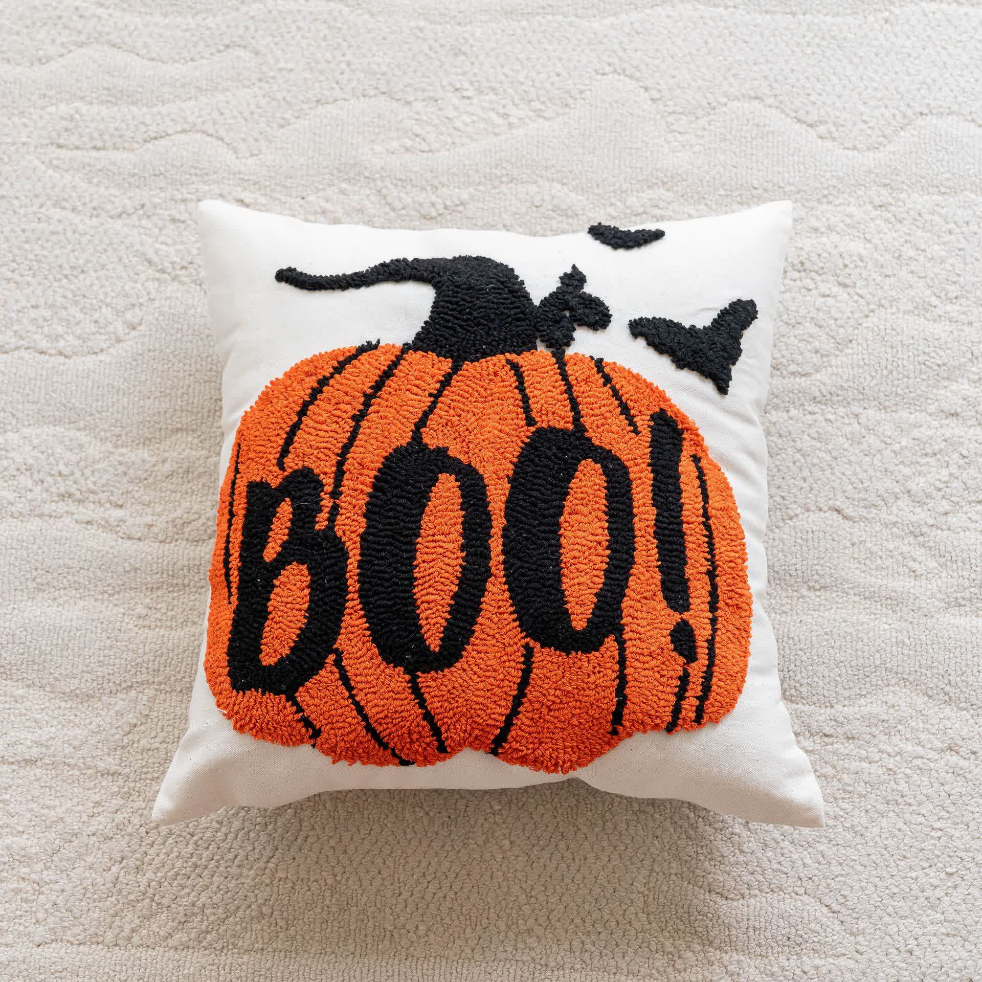 Halloween Throw Pillow Cover | Soft Polyester | 18"x18"