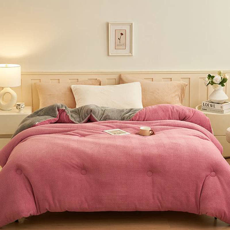 Winter Quilt Blanket | Thick Warm Polyester | Twin, Full, Queen, King Sizes