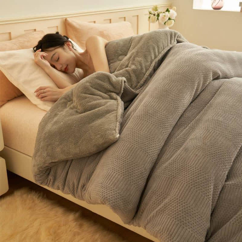 Winter Quilt Blanket | Thick Warm Polyester | Twin, Full, Queen, King Sizes