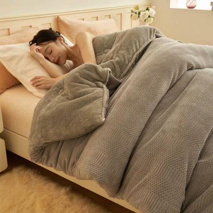 Winter Quilt Blanket | Thick Warm Polyester | Twin, Full, Queen, King Sizes