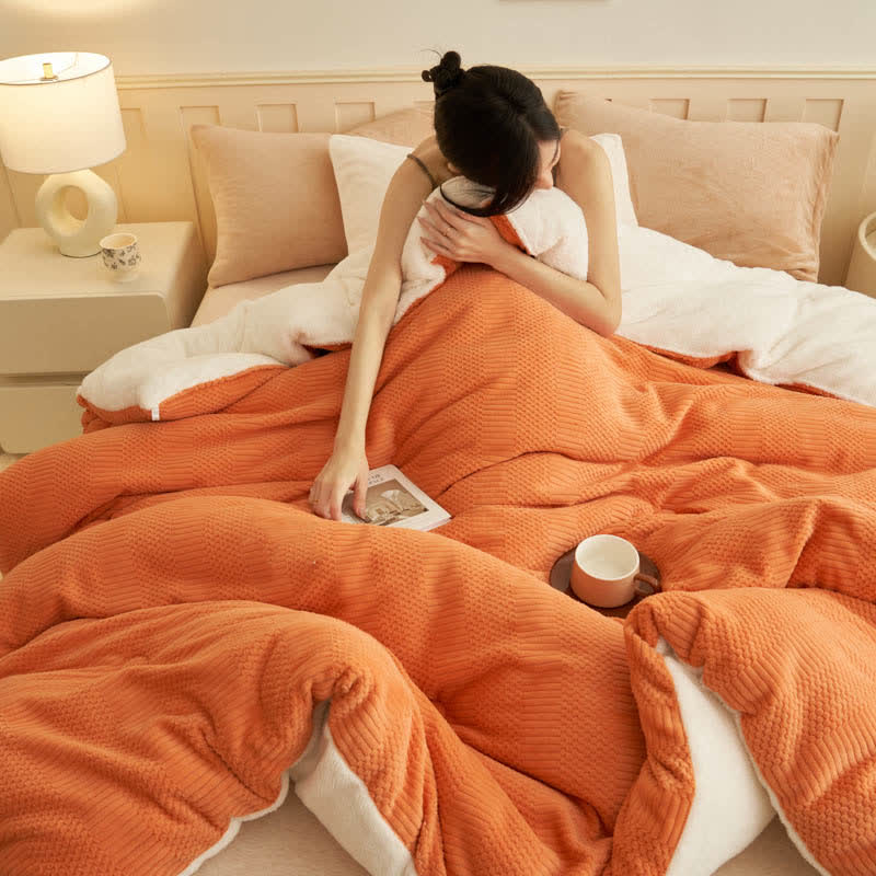 Winter Quilt Blanket | Thick Warm Polyester | Twin, Full, Queen, King Sizes