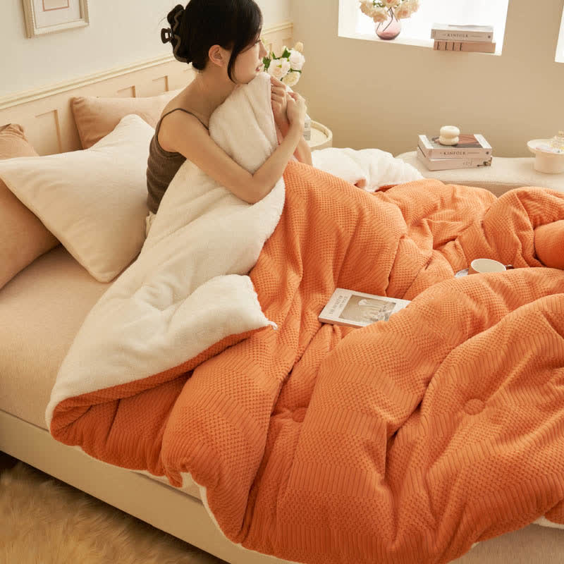 Winter Quilt Blanket | Thick Warm Polyester | Twin, Full, Queen, King Sizes