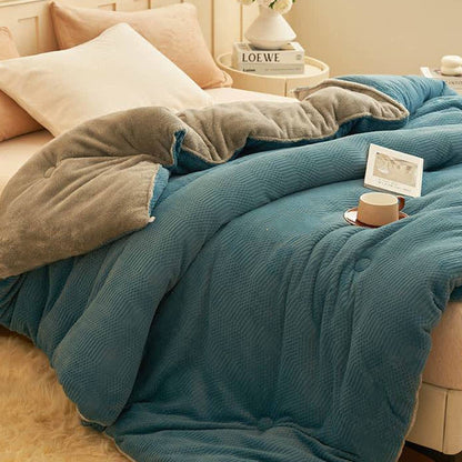 Winter Quilt Blanket | Thick Warm Polyester | Twin, Full, Queen, King Sizes