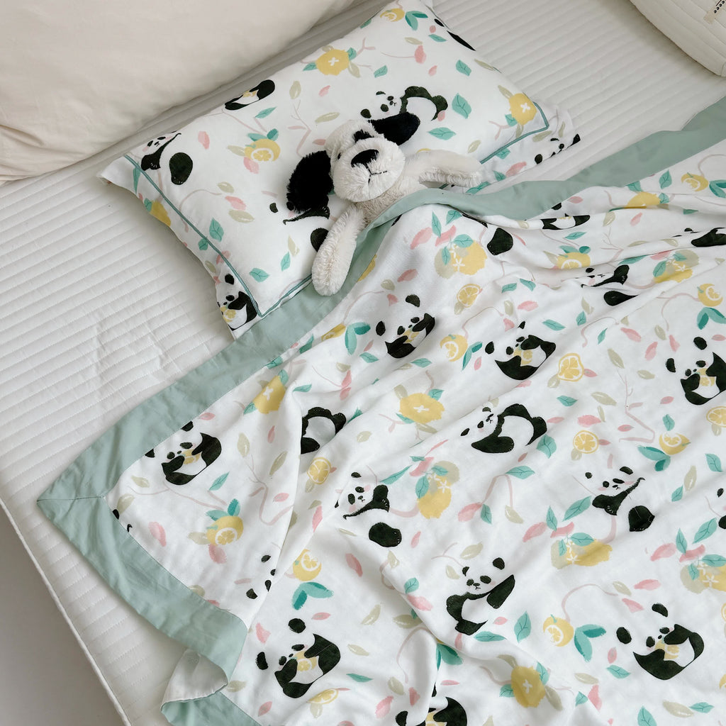 Bamboo Fiber Baby Quilt | Eco-Friendly | 47" x 59"