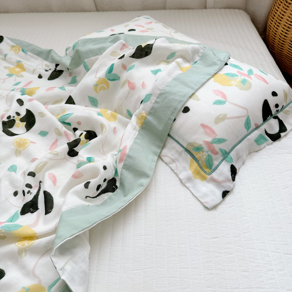 Bamboo Fiber Baby Quilt | Eco-Friendly | 47" x 59"