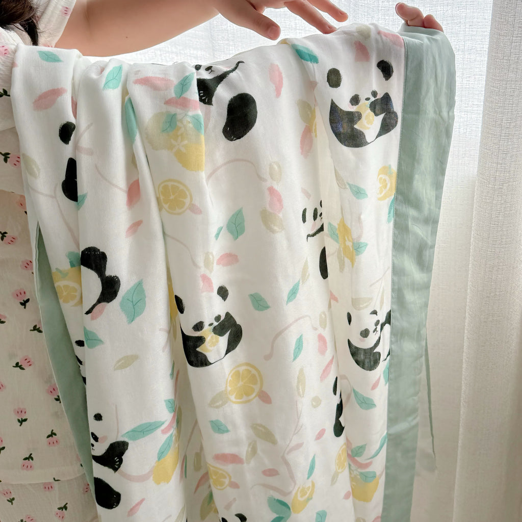 Bamboo Fiber Baby Quilt | Eco-Friendly | 47" x 59"