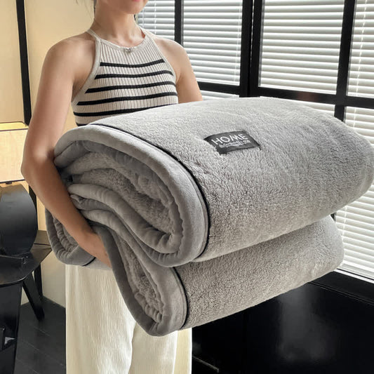 Reversible Throw Blanket | Ultra-Soft Microfiber Fleece | Multiple Sizes