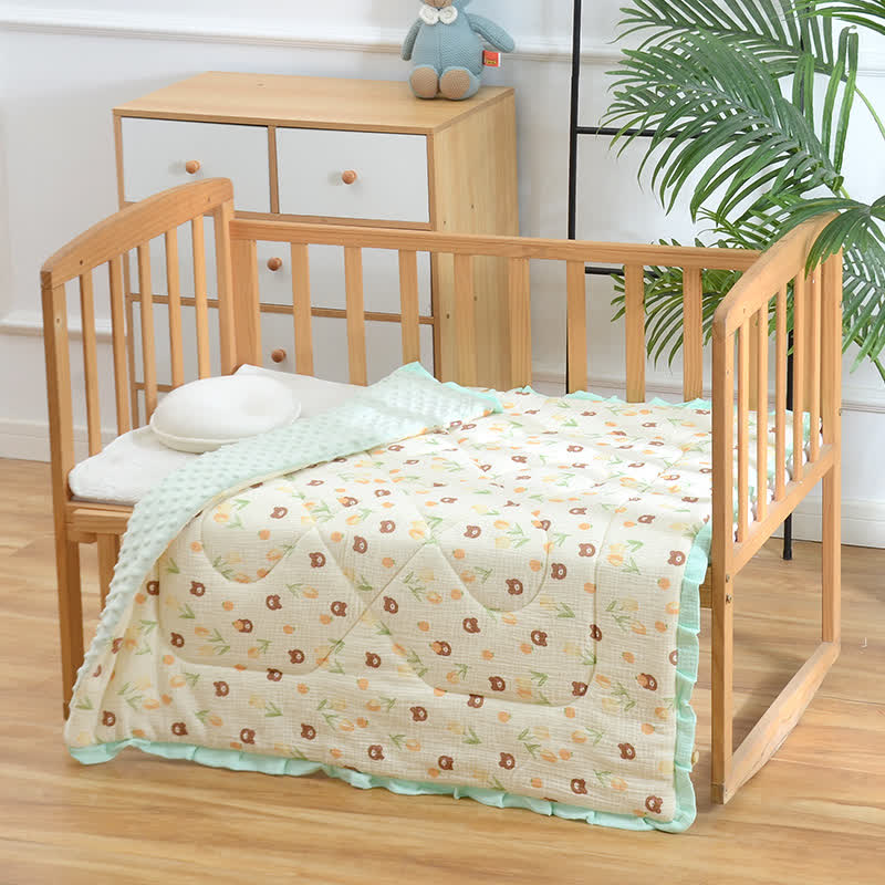 Baby Quilt | Eco-Friendly Cotton & Polyester | Multiple Sizes