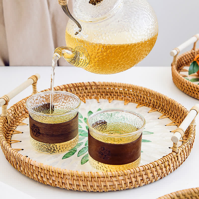 Rattan Snack Tray | Premium Durable Rattan | Lightweight Design