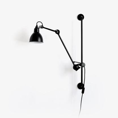 Wall Light | Matte Black Metal | Adjustable Arm
