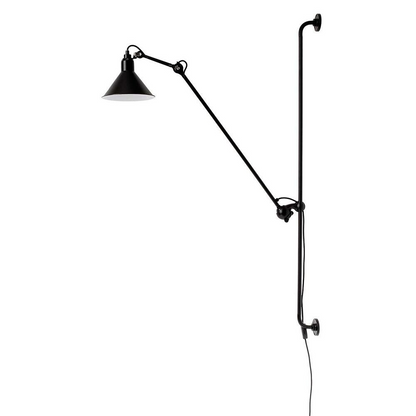 Wall Light | Matte Black Metal | Adjustable Arm