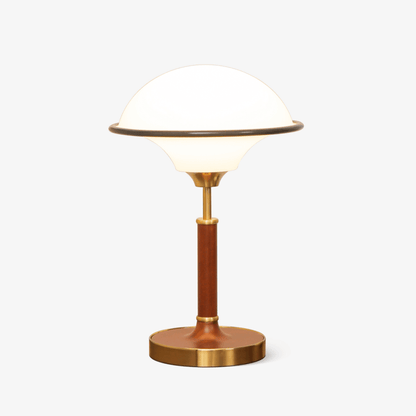 Lila Table Lamp | Wood, Acrylic, Metal | White Shade
