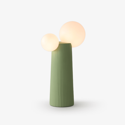 Land Table Lamp | Resin | Dark Red, Green, Latte Color, Black, White