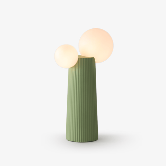 Land Table Lamp | Resin | Dark Red, Green, Latte Color, Black, White