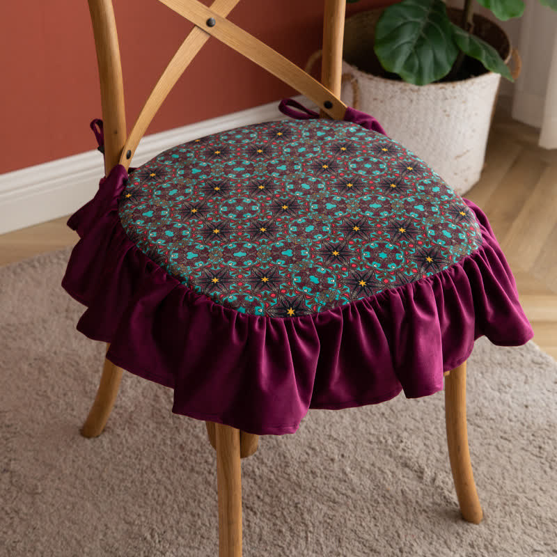 Morocco Style Floor Pillow | Cotton & Polypropylene Filling | 15" x 15" & 17" x 17"