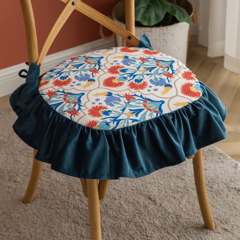 Morocco Style Floor Pillow | Cotton & Polypropylene Filling | 15" x 15" & 17" x 17"