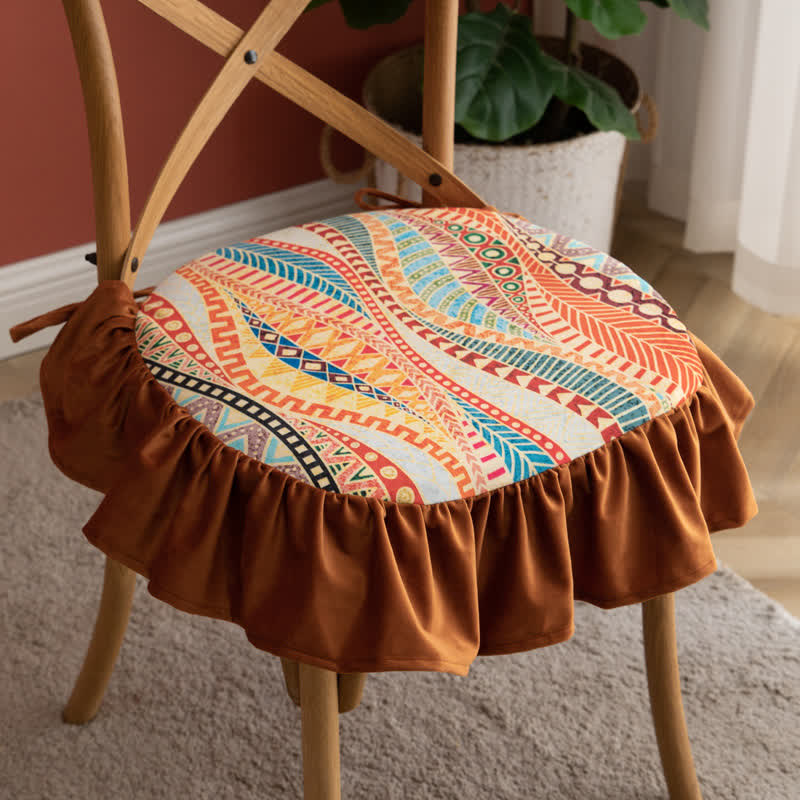 Morocco Style Floor Pillow | Cotton & Polypropylene Filling | 15" x 15" & 17" x 17"
