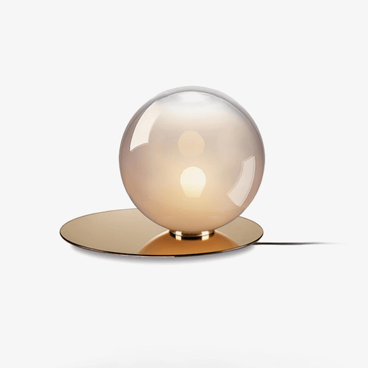 Umbra Table Lamp | Glass & Iron | Blue, Smoke Grey, Clear, White