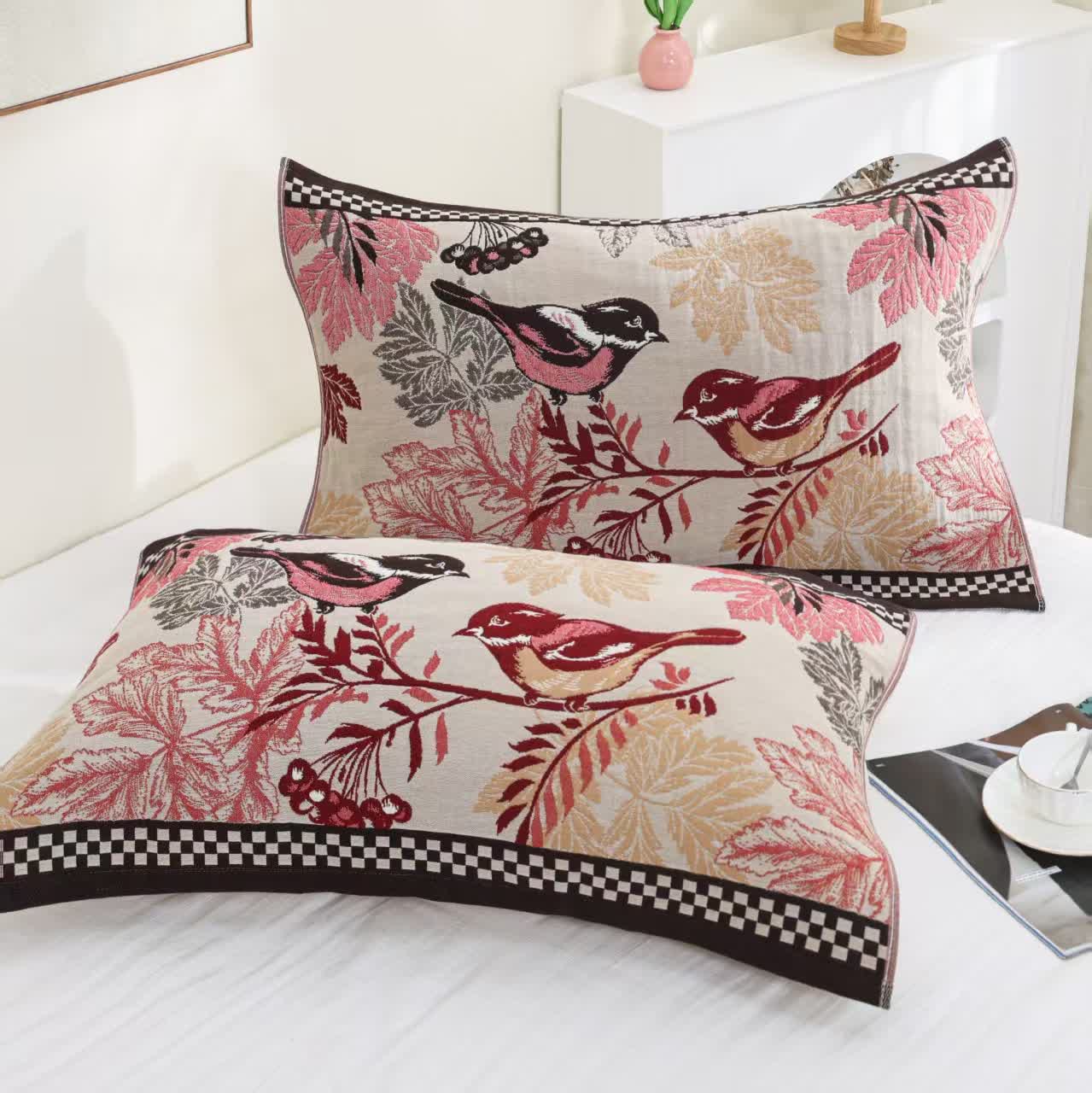 Cotton Jacquard Quilt Set | Eco-Friendly | Full/Queen Size
