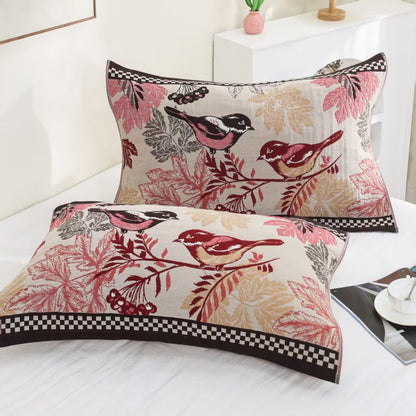 Cotton Jacquard Quilt Set | Eco-Friendly | Full/Queen Size