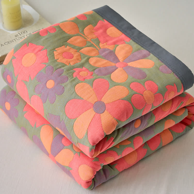 Cotton Gauze Blanket | Soft & Lightweight | 59"x79"