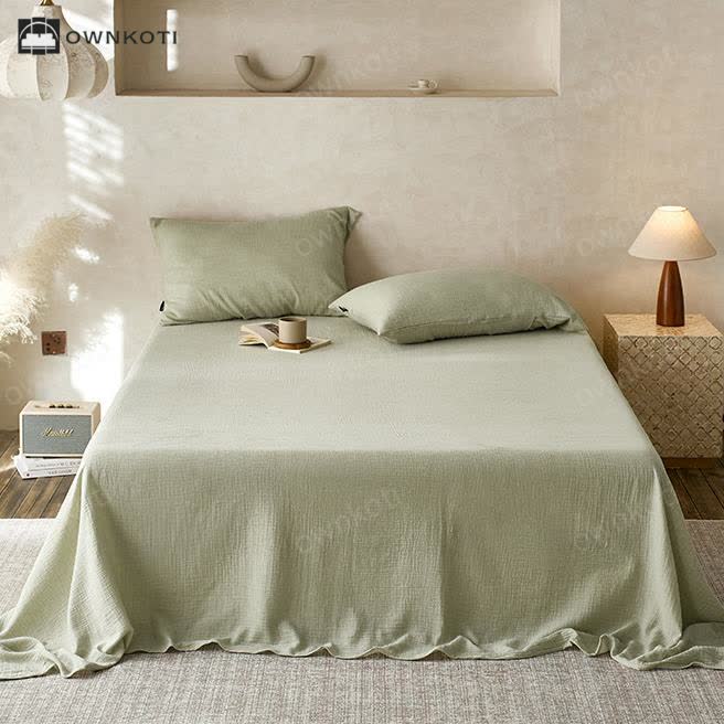Cotton Gauze Coverlet | Double Layered | Multiple Sizes & Colors