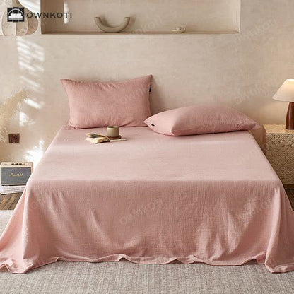 Cotton Gauze Coverlet | Double Layered | Multiple Sizes & Colors