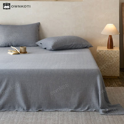 Cotton Gauze Coverlet | Double Layered | Multiple Sizes & Colors