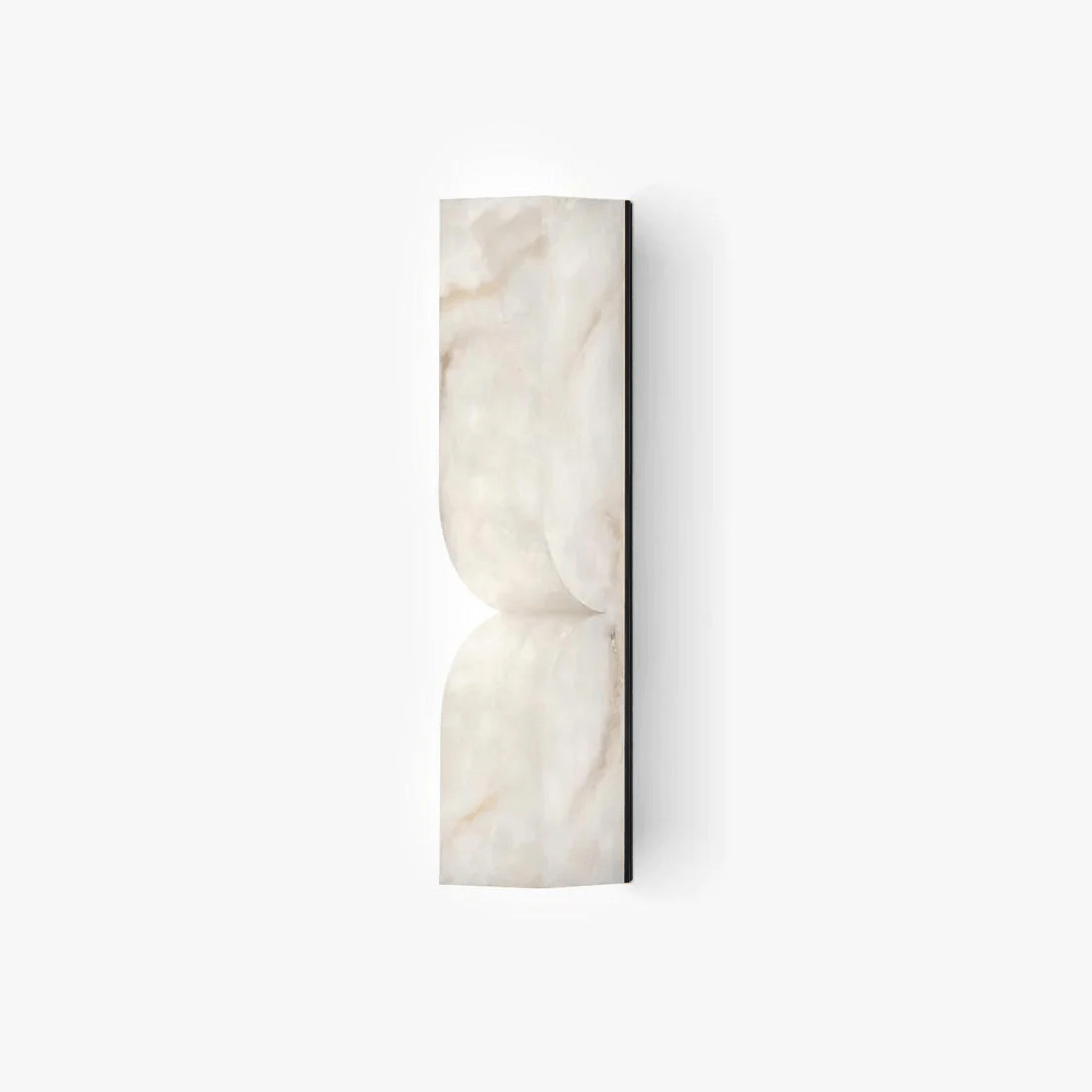 Alabaster Wall Sconce | Carved Alabaster | LED Indoor Lighting