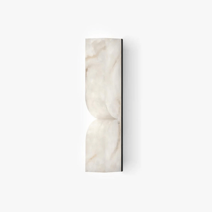 Alabaster Wall Sconce | Carved Alabaster | LED Indoor Lighting