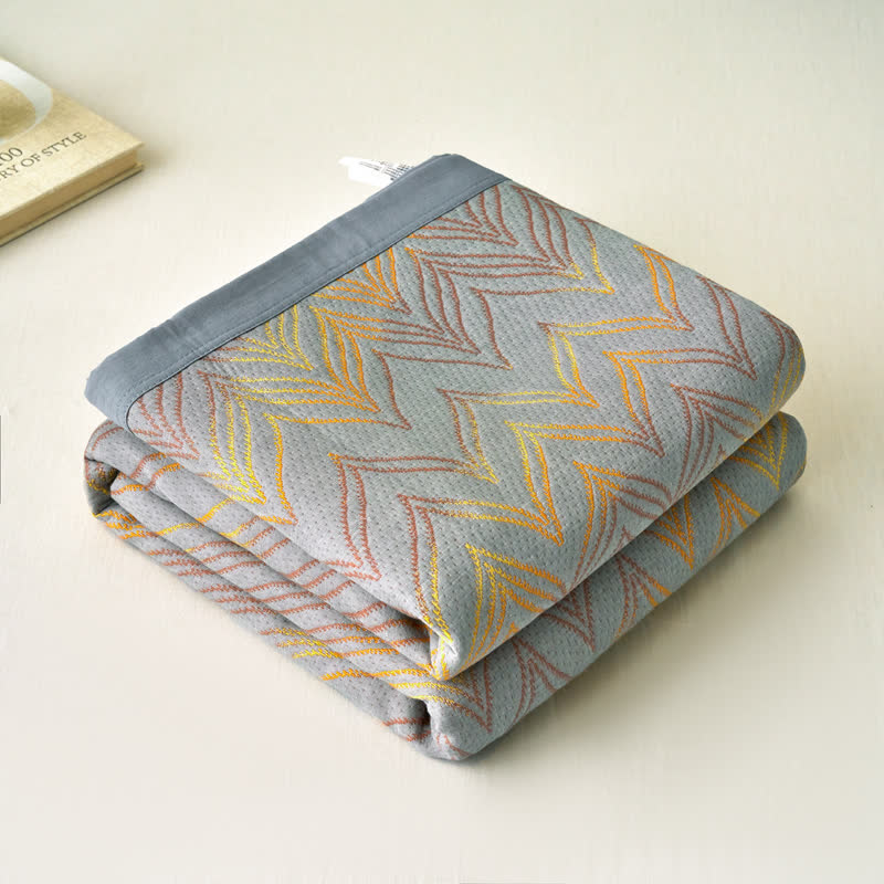 Cotton Jacquard Quilt | Lightweight & Breathable | Available in Full, Queen, King Sizes