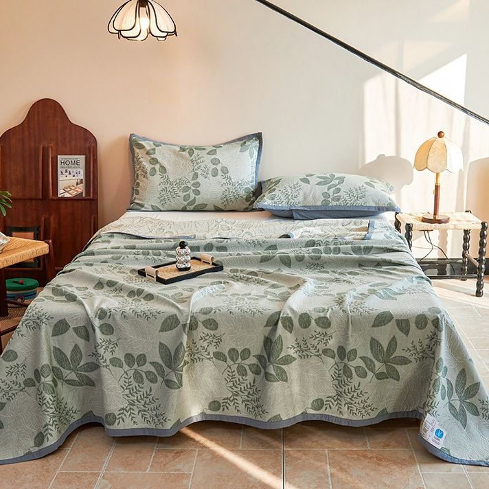 Pure Cotton Quilt | Lightweight & Soft | Available in Full, Queen, King Sizes