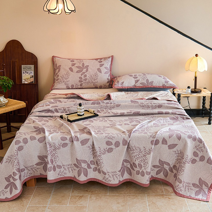 Pure Cotton Quilt | Lightweight & Soft | Available in Full, Queen, King Sizes