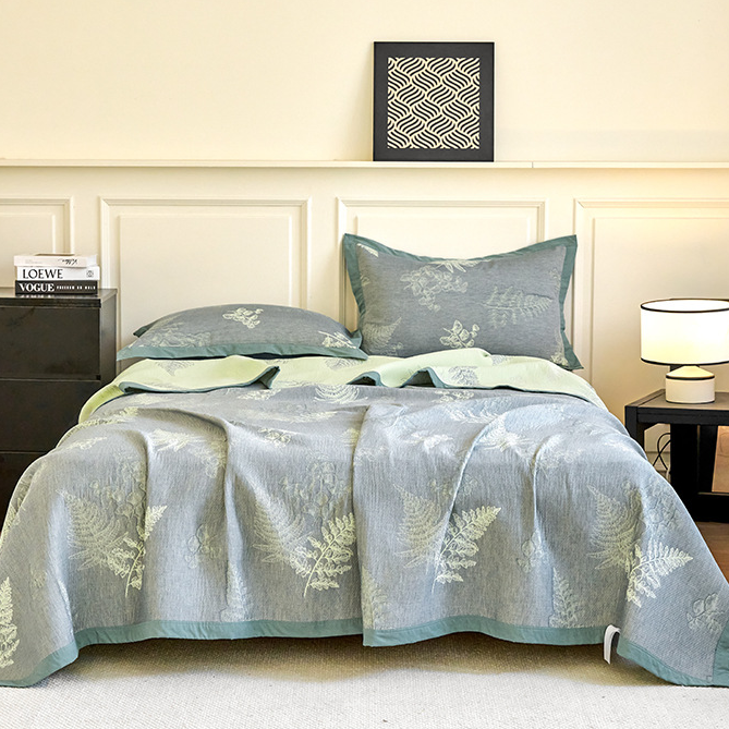 Cotton Gauze Quilt | Eco-Friendly & Breathable | Full, Queen, King Sizes