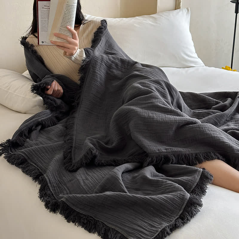 Cotton Gauze Blanket | Lightweight & Breathable | Multiple Sizes Available
