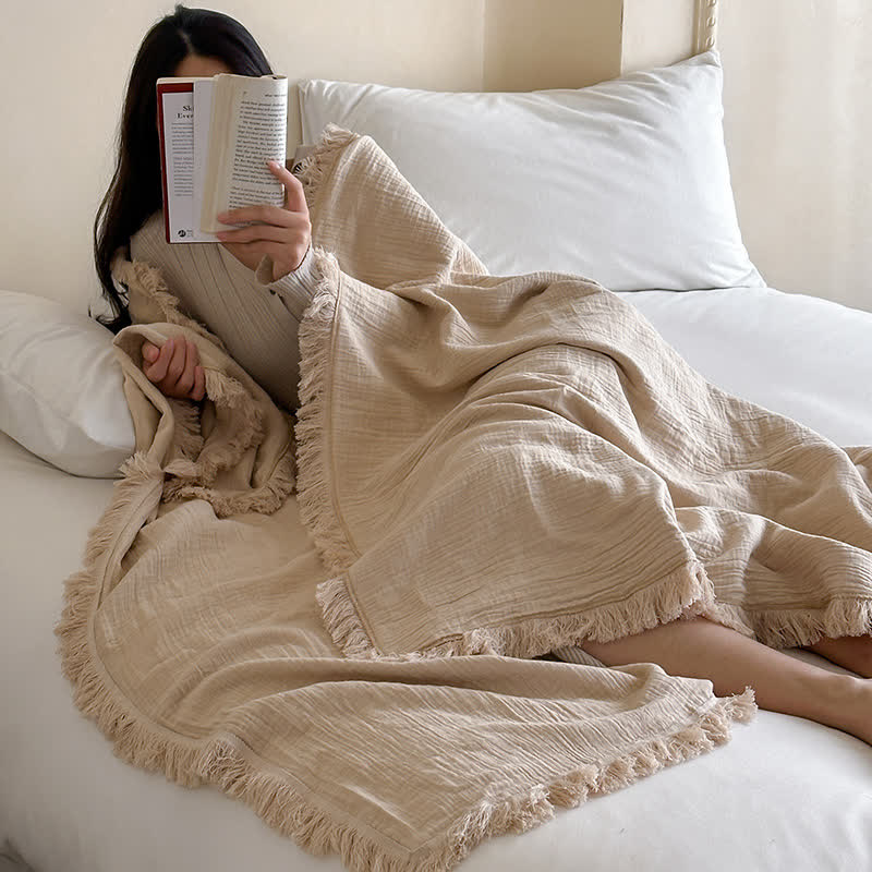 Cotton Gauze Blanket | Lightweight & Breathable | Multiple Sizes Available