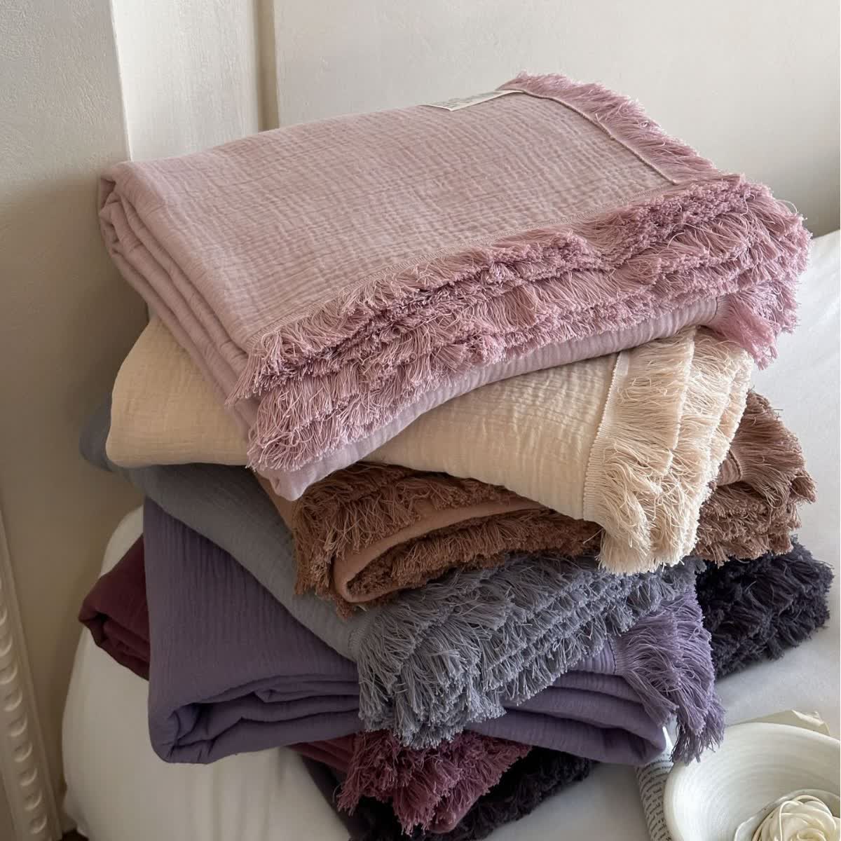 Cotton Gauze Blanket | Lightweight & Breathable | Multiple Sizes Available