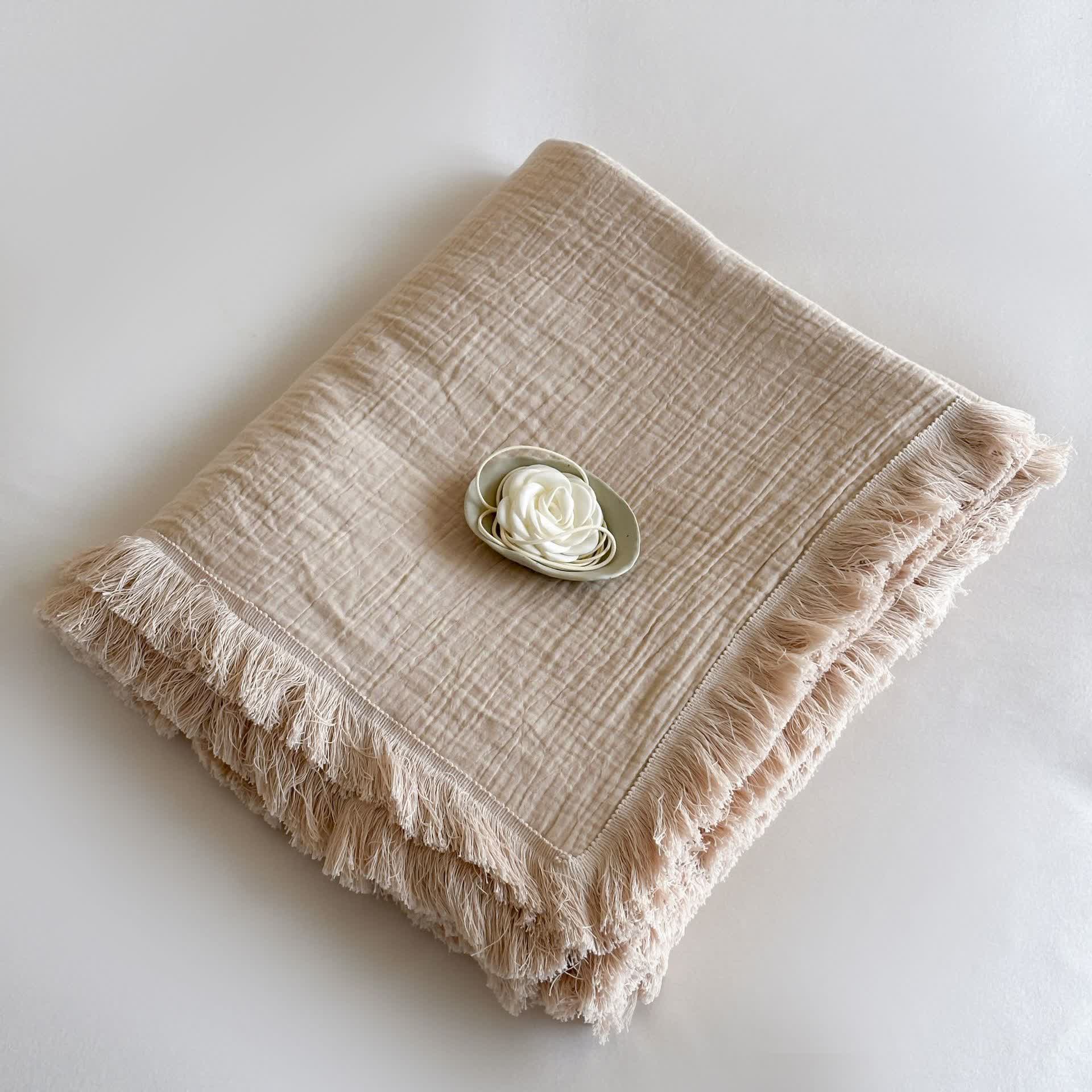 Cotton Gauze Blanket | Lightweight & Breathable | Multiple Sizes Available