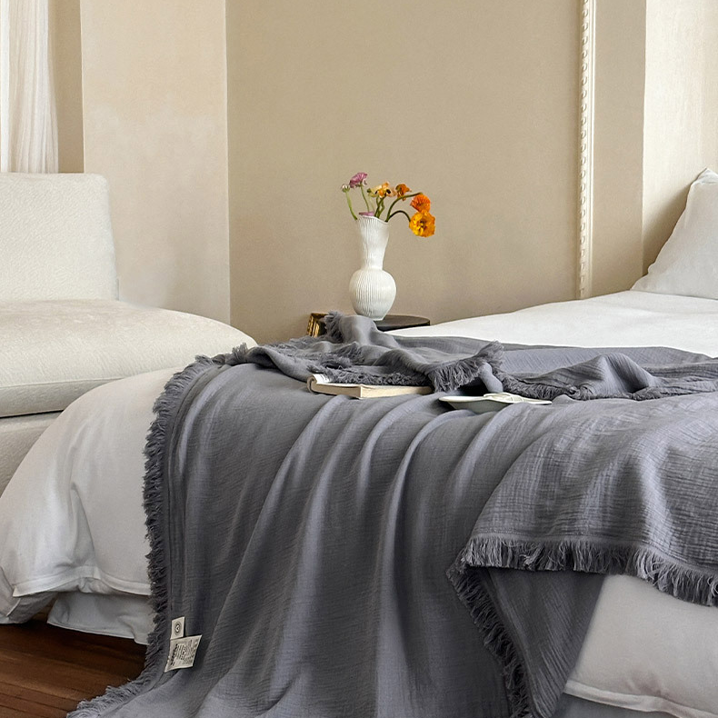Cotton Gauze Blanket | Lightweight & Breathable | Multiple Sizes Available