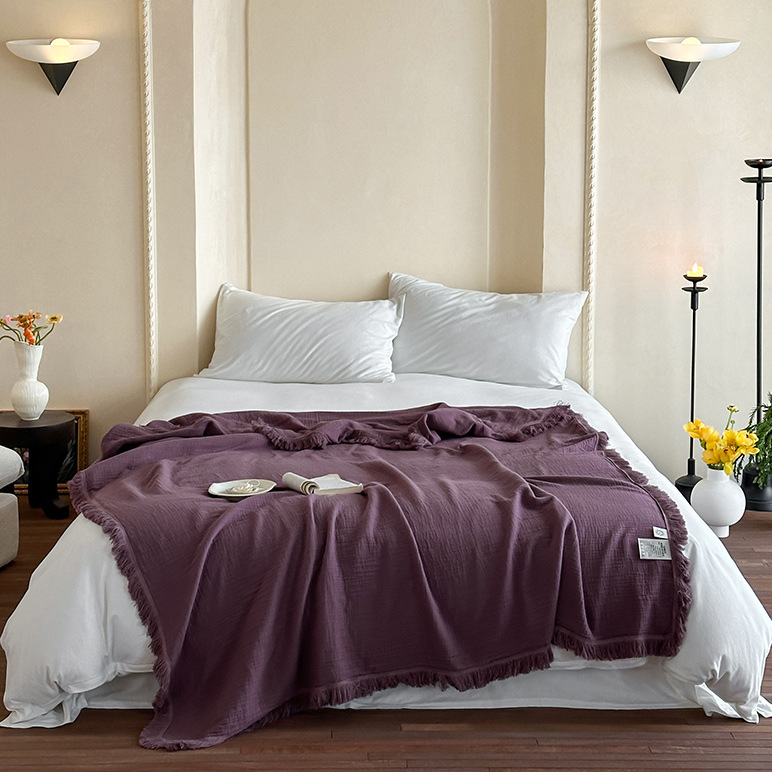 Cotton Gauze Blanket | Lightweight & Breathable | Multiple Sizes Available