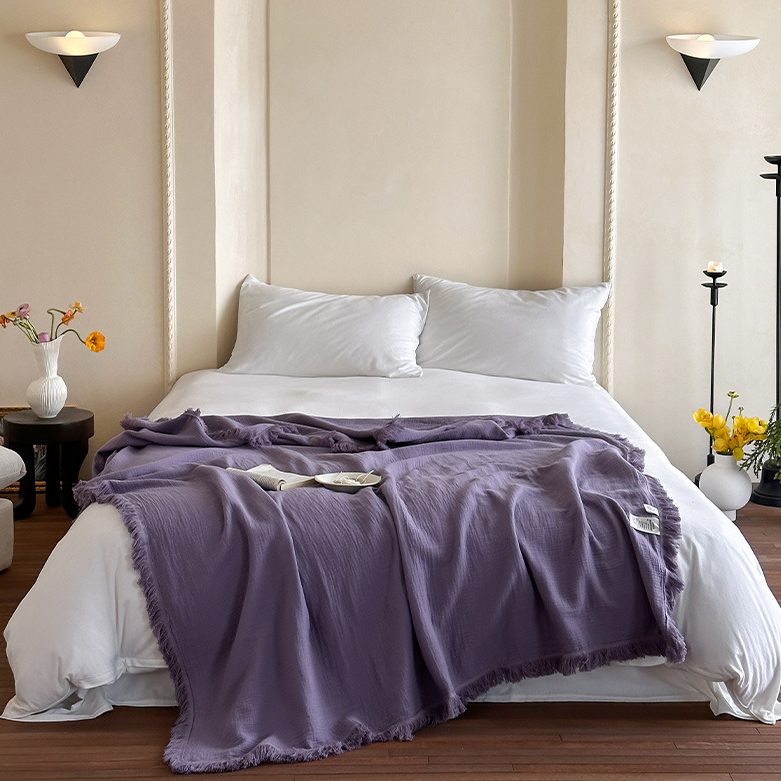 Cotton Gauze Blanket | Lightweight & Breathable | Multiple Sizes Available