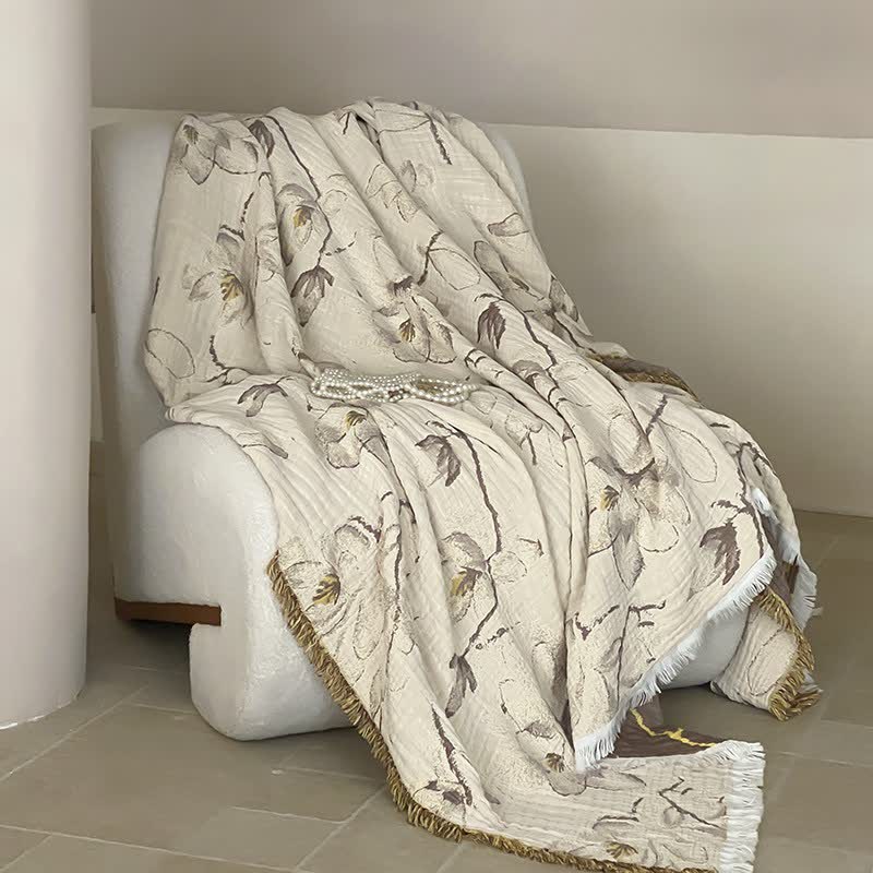 Cotton Gauze Quilt | Lightweight & Breathable | Full/Queen Size