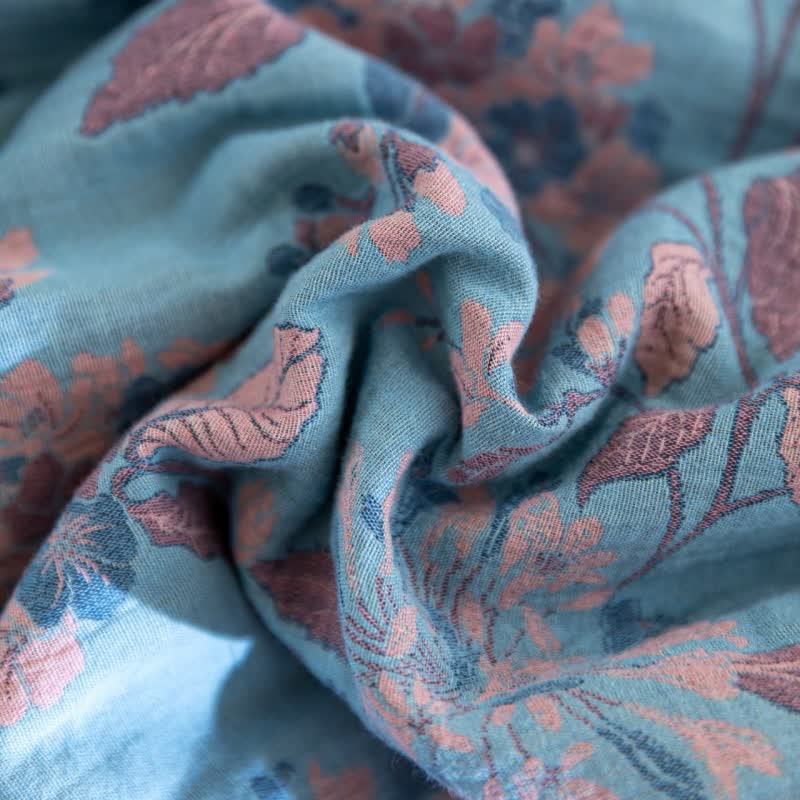 Yarn-dyed Cotton Double Layer Gauze Quilt