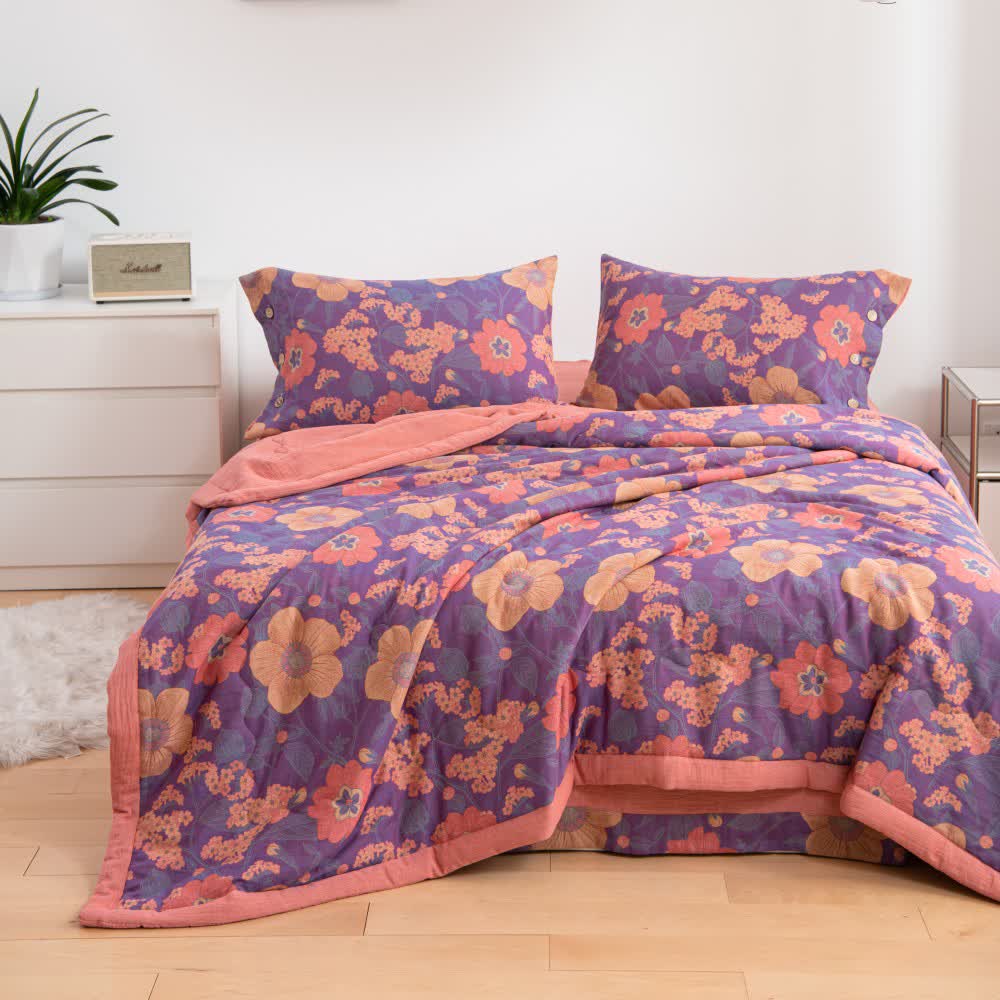 Cotton Lightweight Rural Soft Breathable Bedding