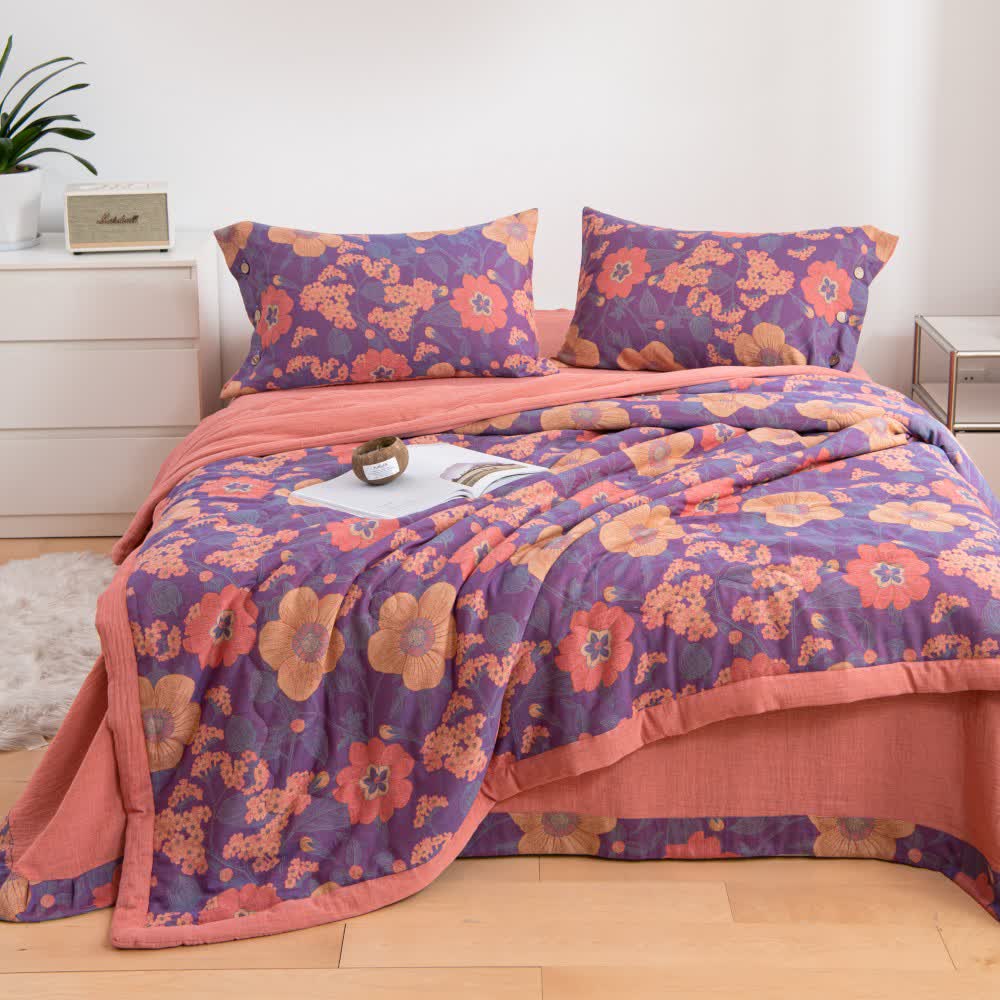 Cotton Lightweight Rural Soft Breathable Bedding