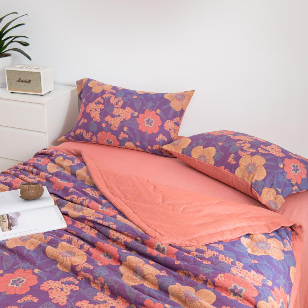Cotton Lightweight Rural Soft Breathable Bedding