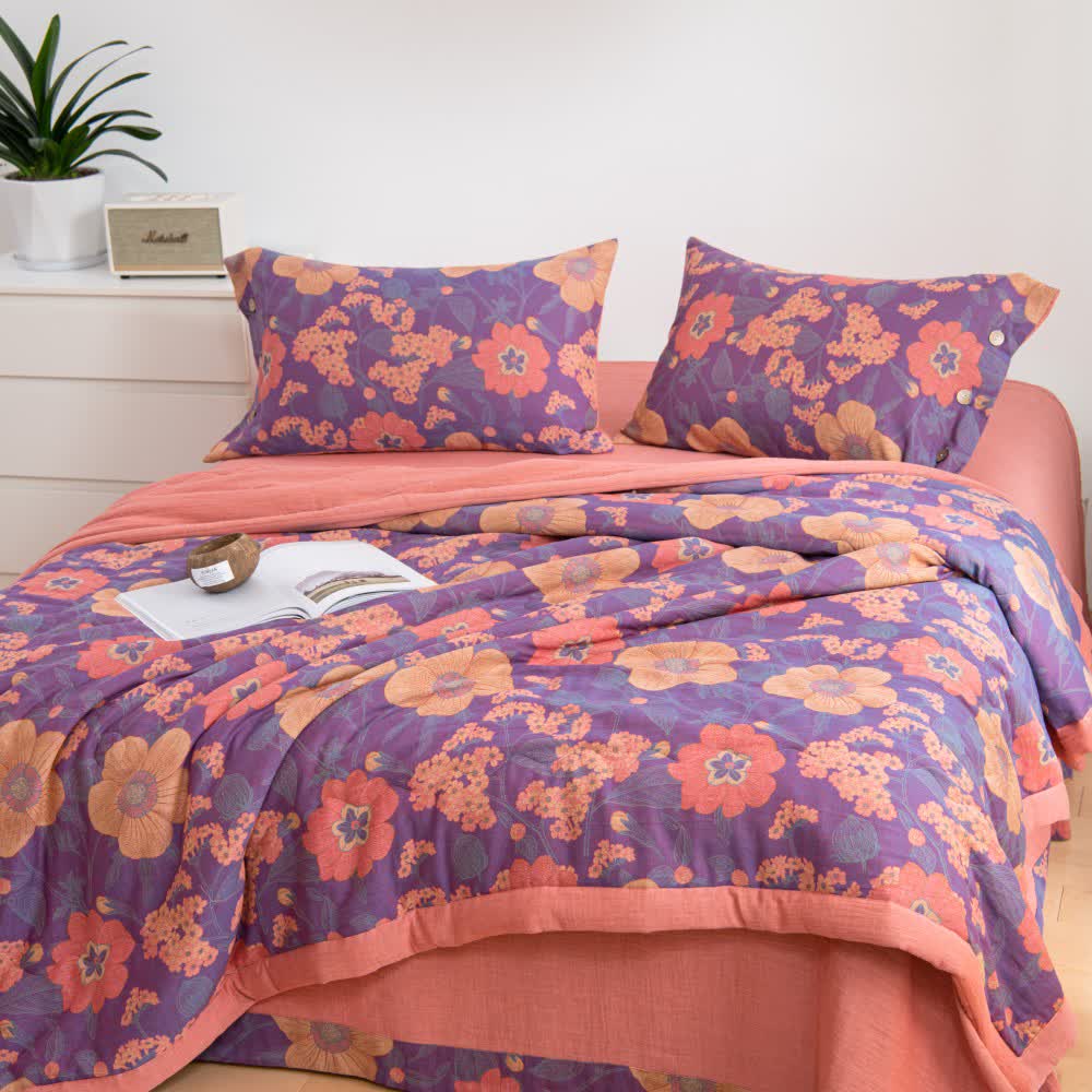 Cotton Lightweight Rural Soft Breathable Bedding