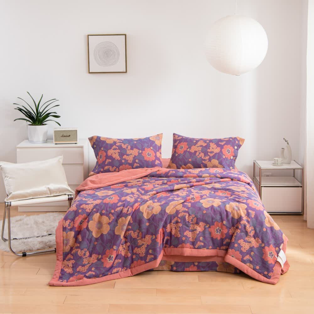 Cotton Lightweight Rural Soft Breathable Bedding